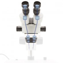 Фото - микроскоп Optika (Italy) Микроскоп Optika SZM-1 7x-45x Bino Stereo Zoom