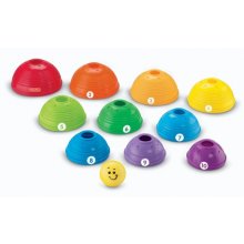 Фото - Развивающая игрушка Fisher-Price Обучающая пирамидка Brilliant Basics Stack & Roll Cups