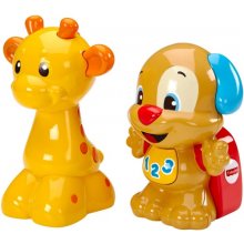Фото - Развивающая игрушка Fisher-Price Погремушки щенок и жирафа в наборе Смеяться и учиться 