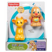 Фото - Развивающая игрушка Fisher-Price Погремушки щенок и жирафа в наборе Смеяться и учиться 