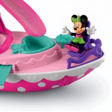 Фото - Фигурка Fisher-Price Disneys Minnie Polka dot yacht