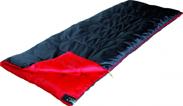 Фото - спальный мешок Спальный мешок High Peak Ranger / +7°C (Left) Black/red