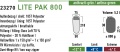 Фото - спальный мешок Спальный мешок High Peak Lite Pak 800 / +8°C (Left) Black/green